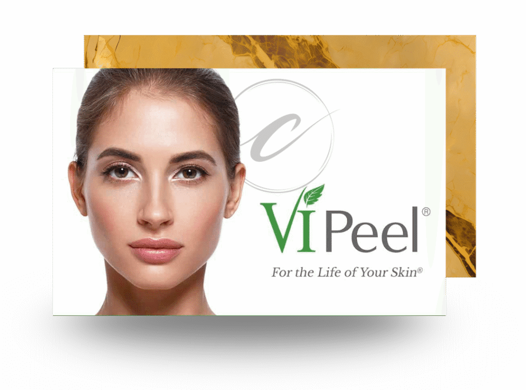 VI Peel chemical peel treatment to brighten and smooth skin at Cloud Nine Aesthetics in Jacksonville IL.