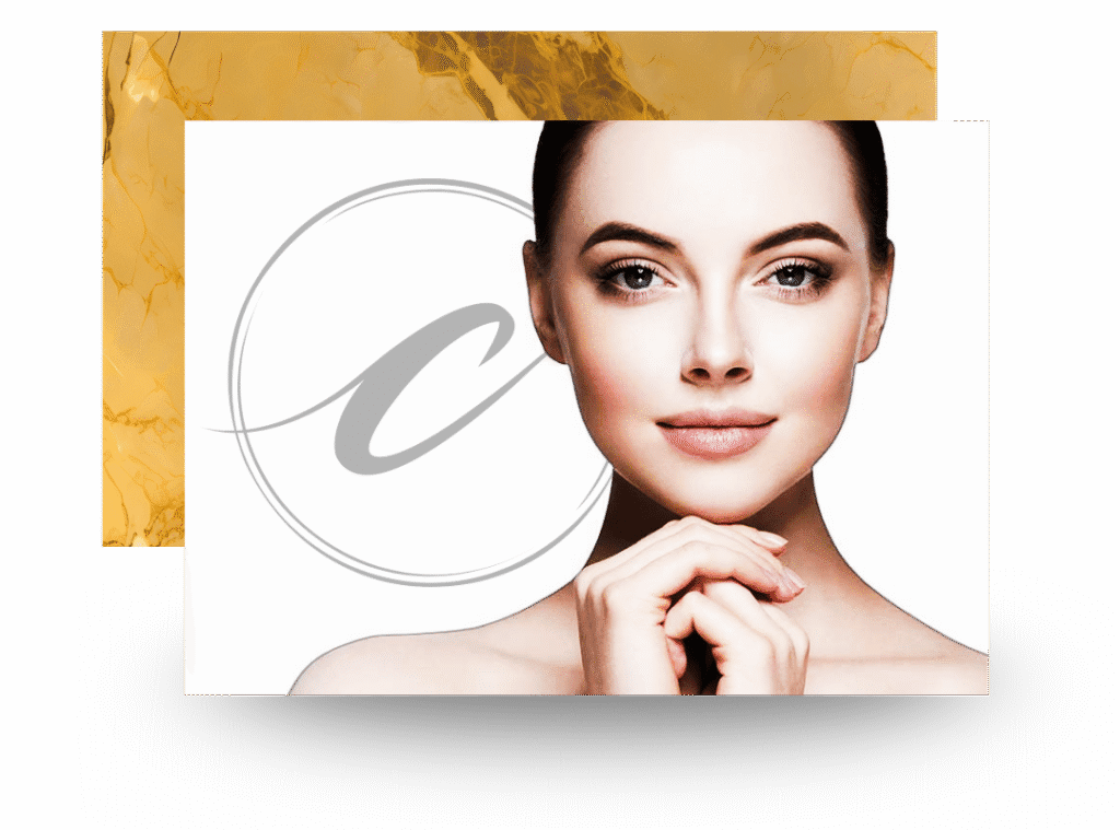 Client receiving professional microneedling therapy for skin rejuvenation at Cloud Nine Aesthetics med spa.