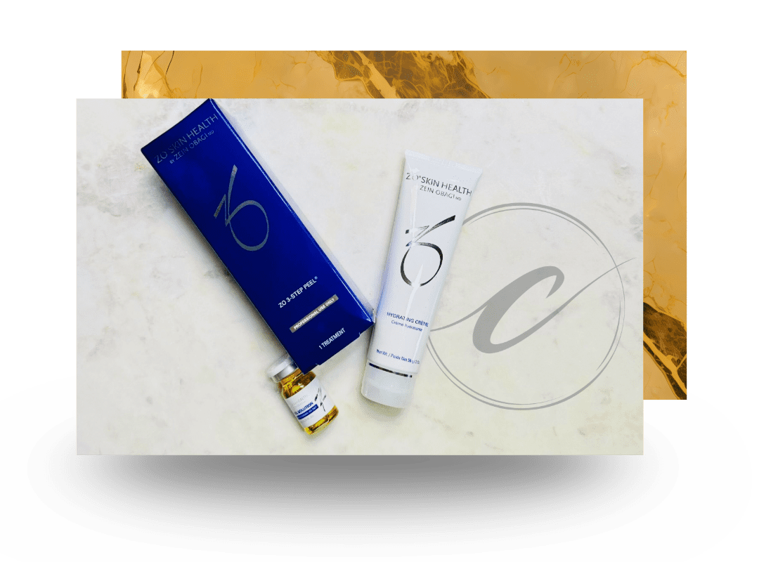 Medical grade chemical peel procedure for smoother skin at Cloud Nine Aesthetics Jacksonville IL.
