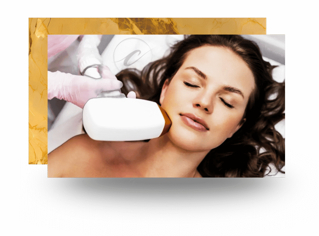 Precision Erbium laser therapy to improve skin texture and tone at Cloud Nine Aesthetics Jacksonville IL.