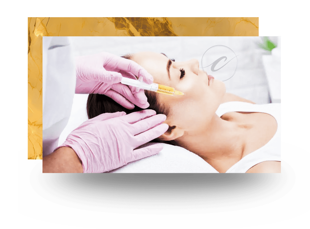 Advanced platelet-derived growth factor therapy for youthful skin at Cloud Nine Aesthetics med spa.