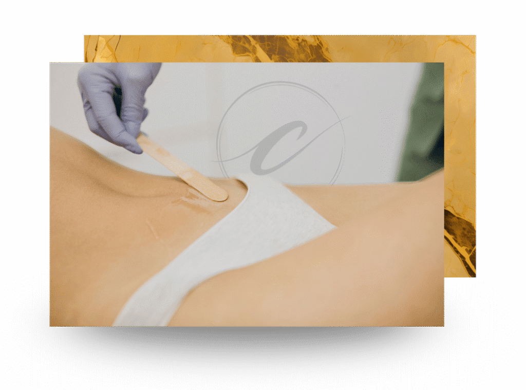 Professional brow waxing treatment at Cloud Nine Aesthetics in Jacksonville IL.