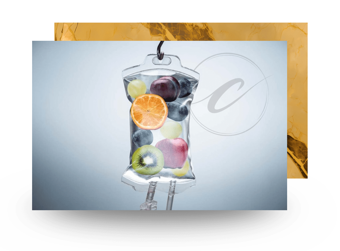 V therapy drip treatment for hydration and energy boost at Cloud Nine Aesthetics in Jacksonville IL.